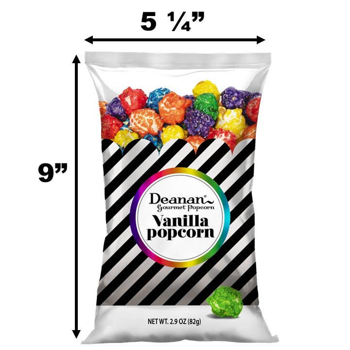 Deanan Gourmet Popcorn 3 Cup Size