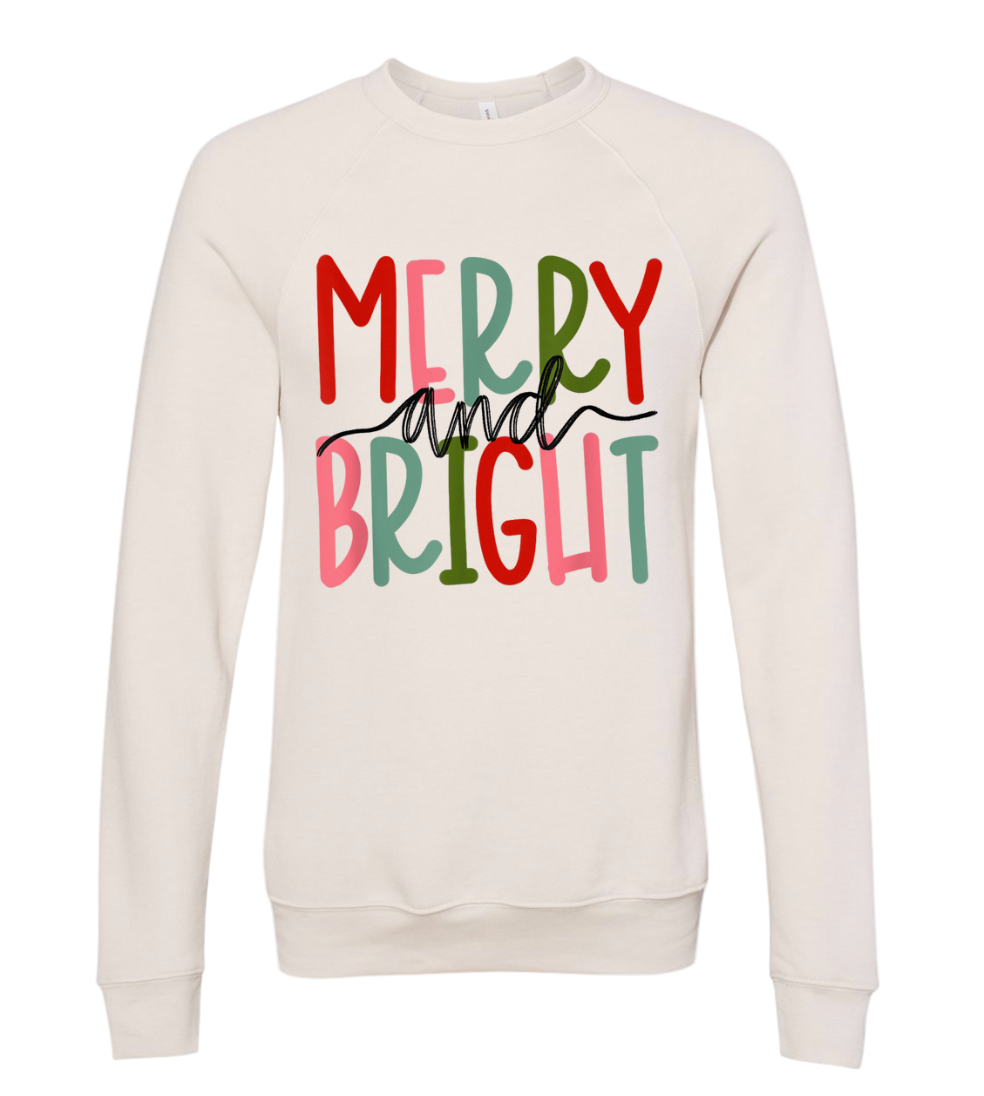 Merry and Bright Crewneck