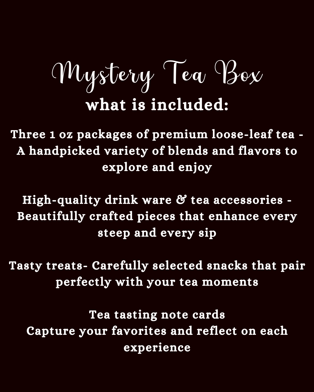 Mystery Tea Box