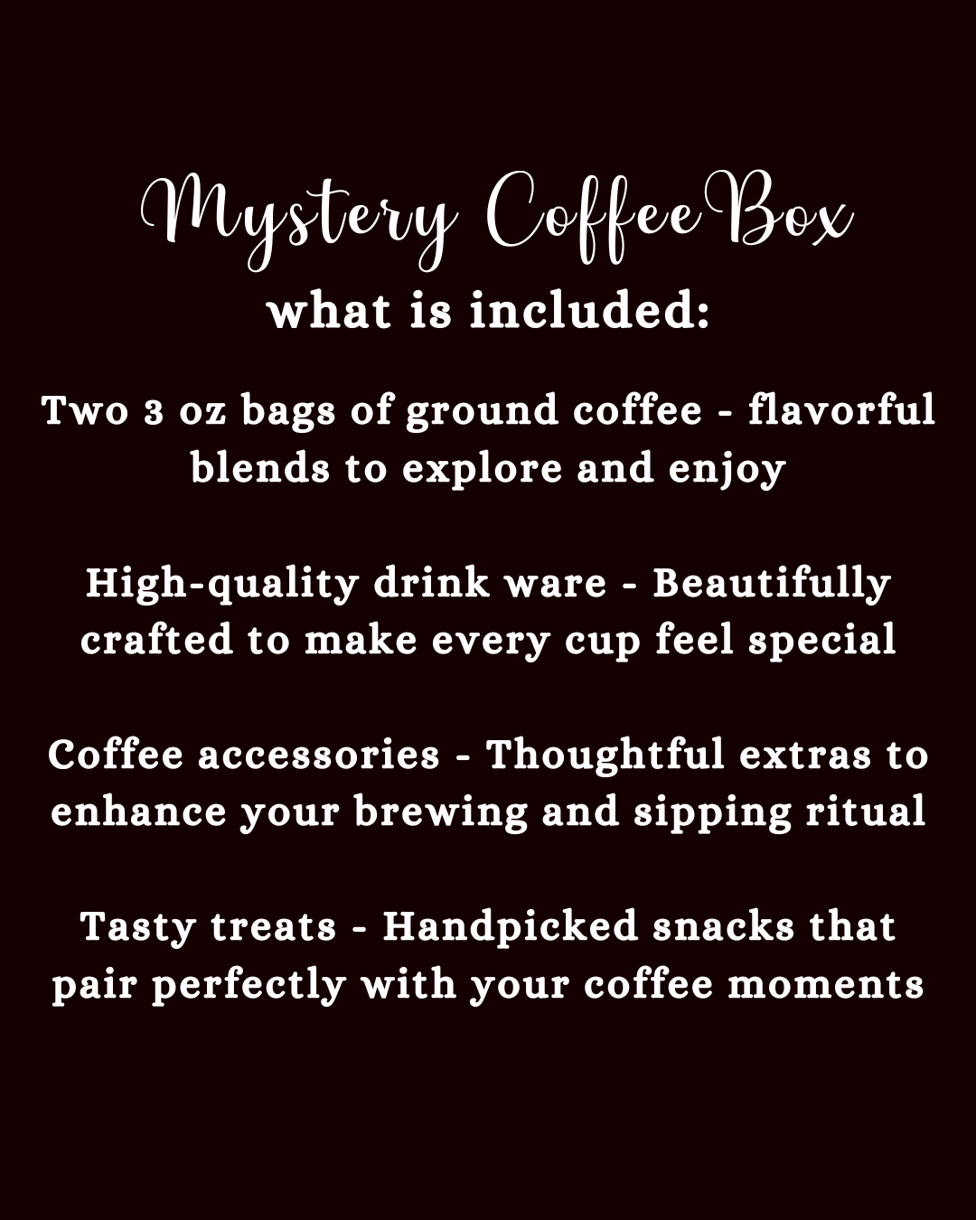 Mystery Coffee Box