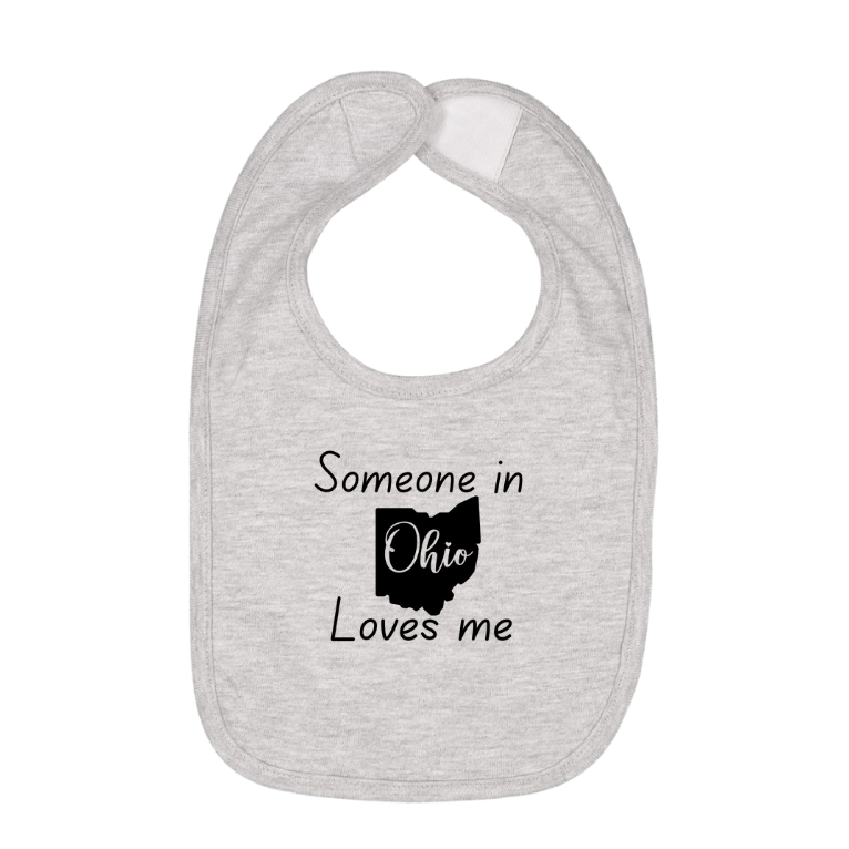 Someone Loves Me Jersey Bib