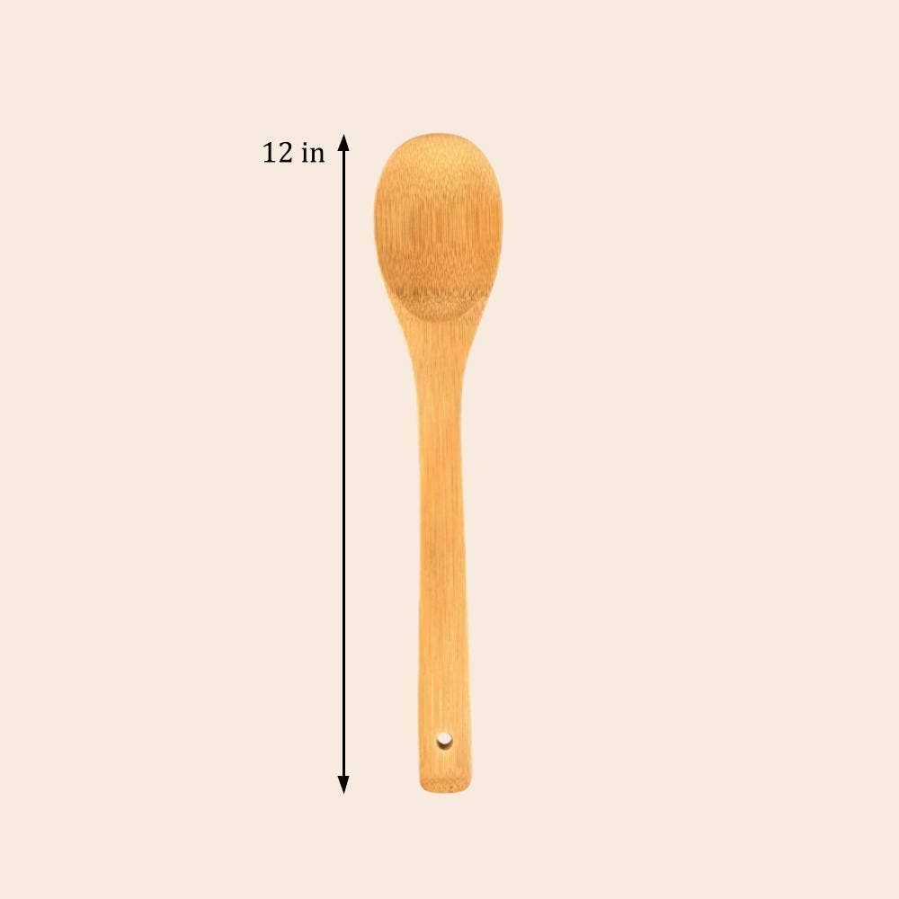 Wooden spoon with measurements