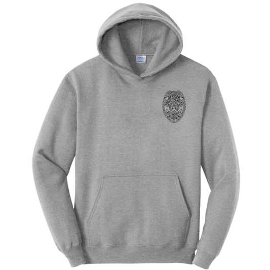 Heather Grey Ohio Parole Hoodie Front 