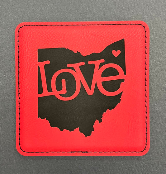 Ohio Love Coasters