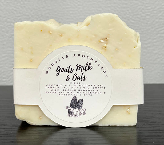 Morells Apothecary Goats Milk & Oats Soap