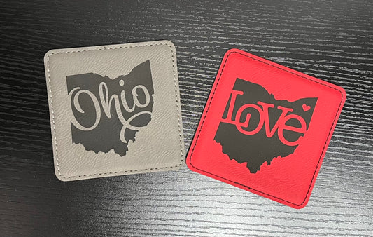 Ohio Love Coasters