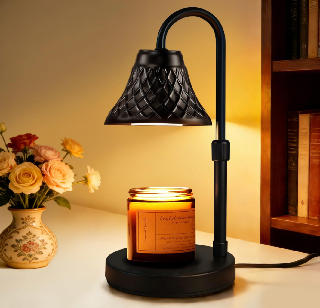 Adjustable Candle Warmer Lamp with Timer