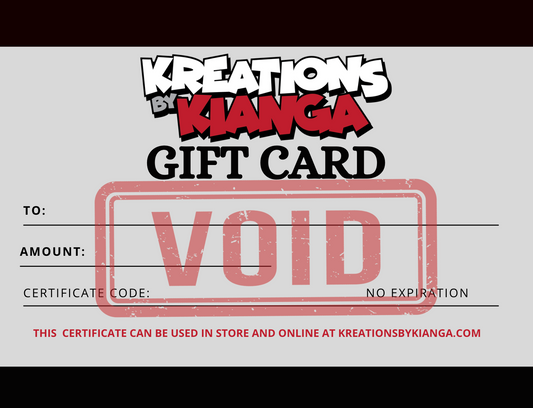 KREATIONS BY KIANGA GIFT CARD