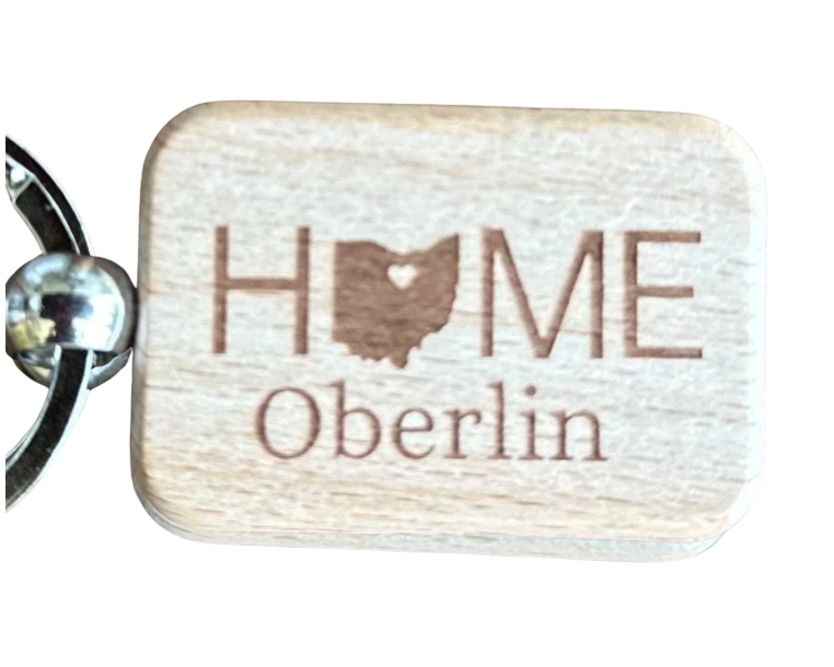 Wooden Engraved Keychain