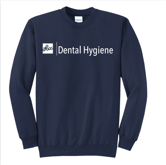 LCCC Dental Hygiene Shirt Staff Crewneck