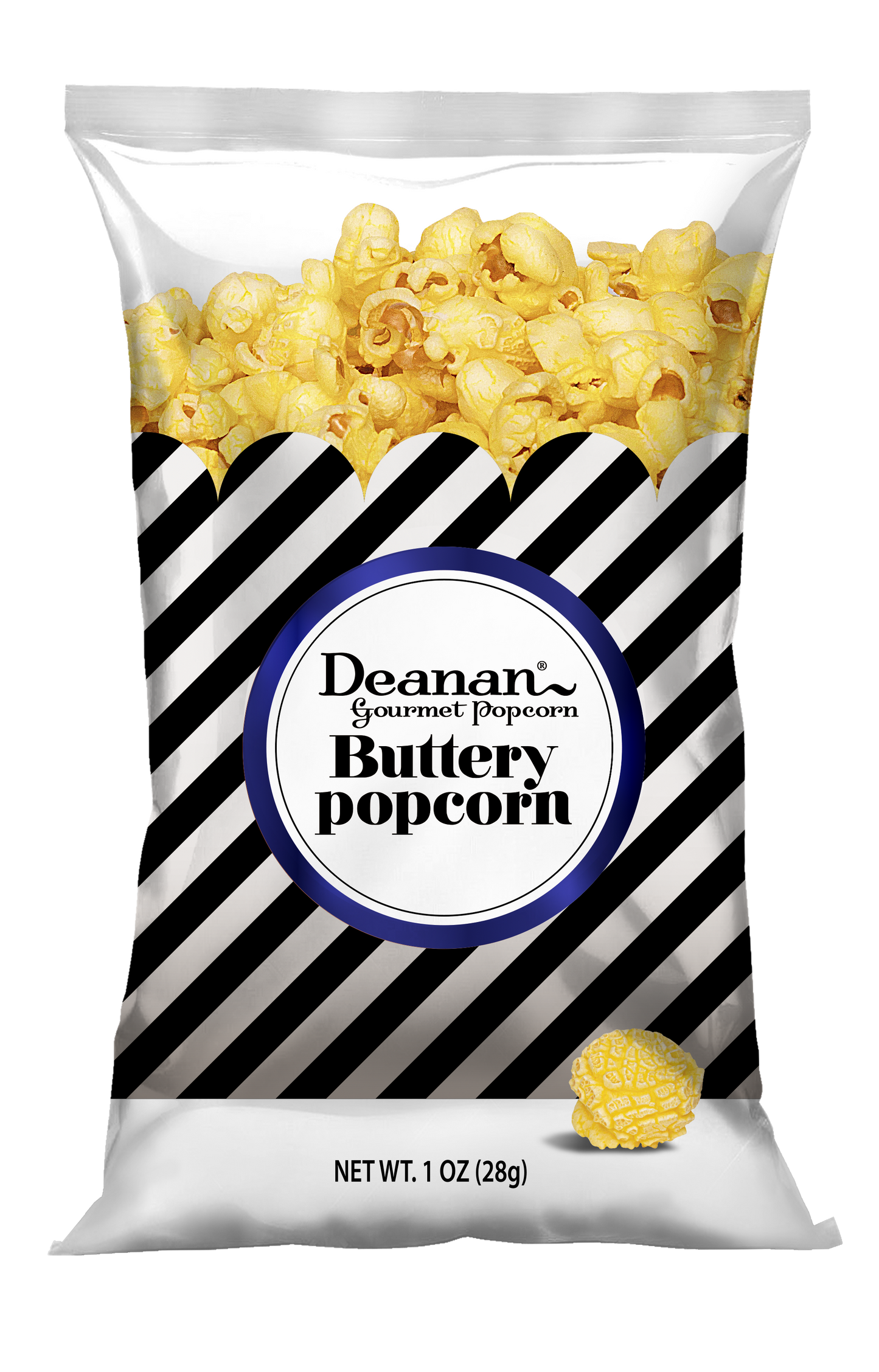 Deanan Gourmet Popcorn 3 Cup Size