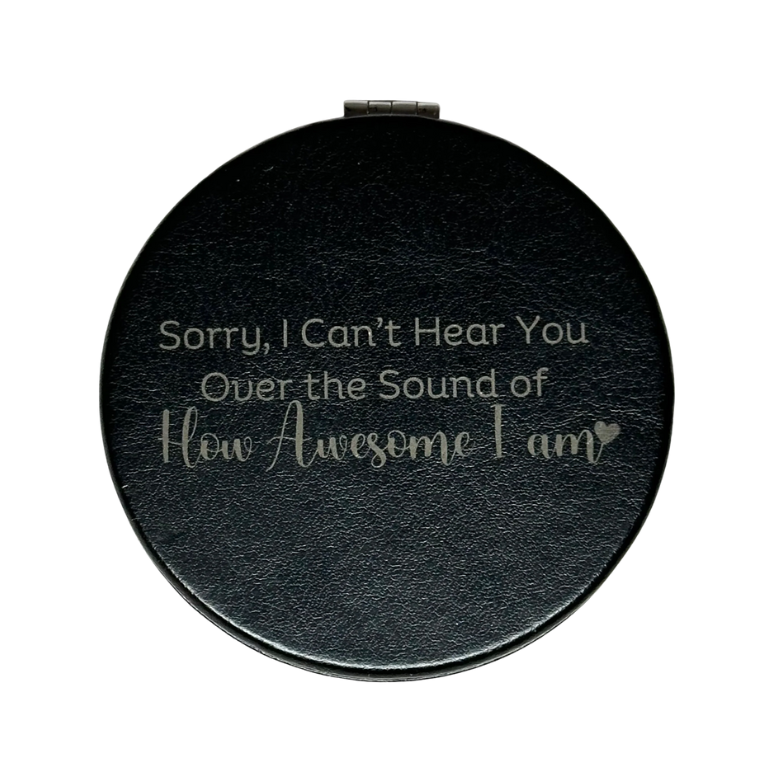 Engraved Compact Mirror